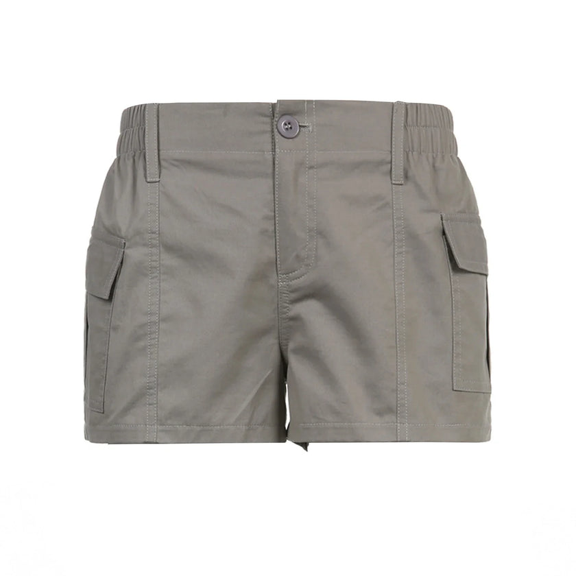 Off Duty Cargo Mini Shorts