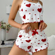 Head Over Heels Ribbed Crop & Shorts Lounge Set
