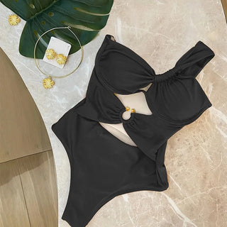 Golden Hour Cutout One-Piece