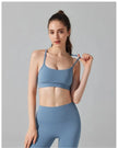 No Days Off Strappy Sports Bra & High Waist Leggings Set