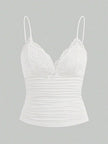 V Neck Lace Cami