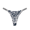 Rhinestone Cowgirl Embellished Waistband Thong