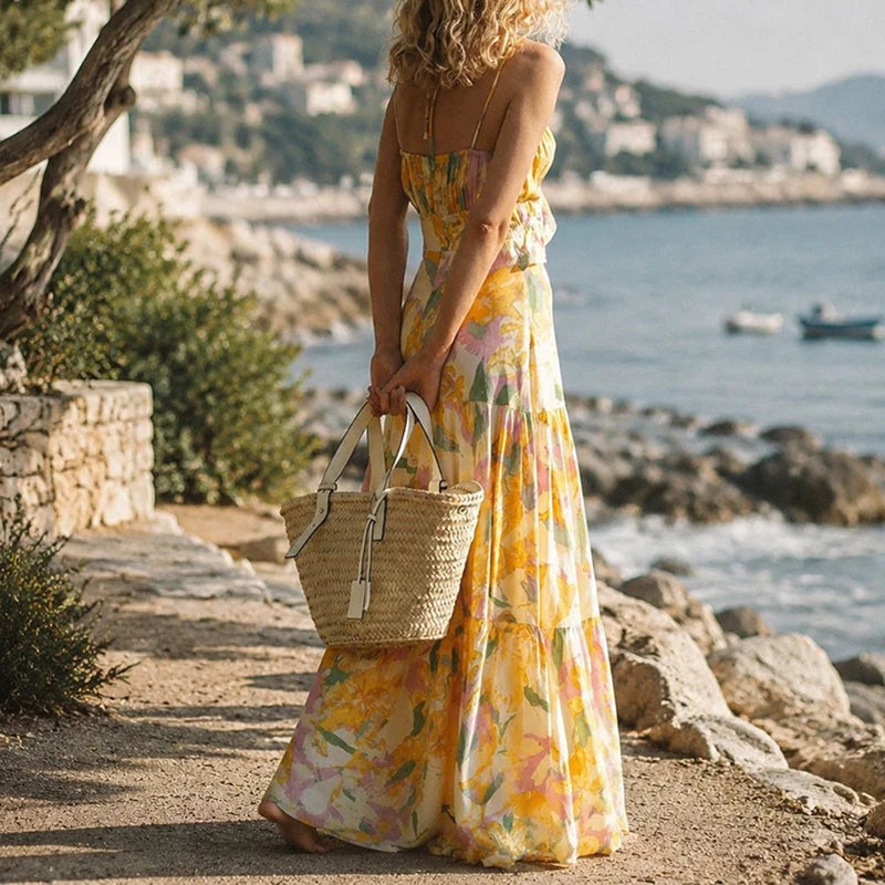 Golden Coast Maxi Dress