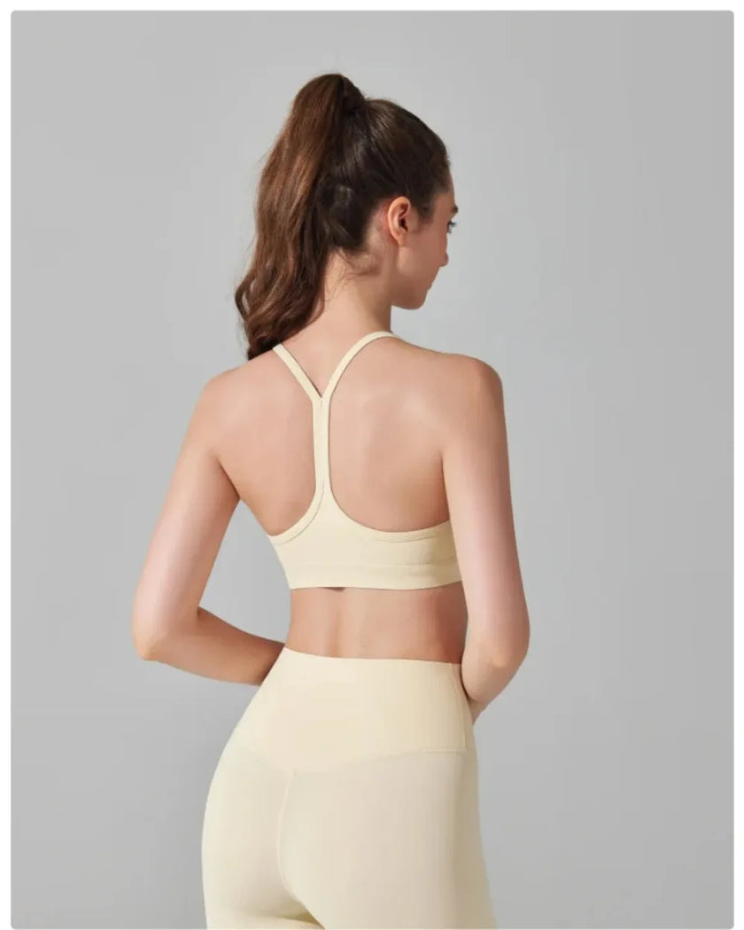 No Days Off Strappy Sports Bra & High Waist Leggings Set