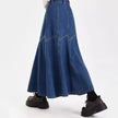 Midnight Flow Denim Skirt