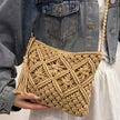 Knot Your Average Macramé Tassel Crossbody Bag