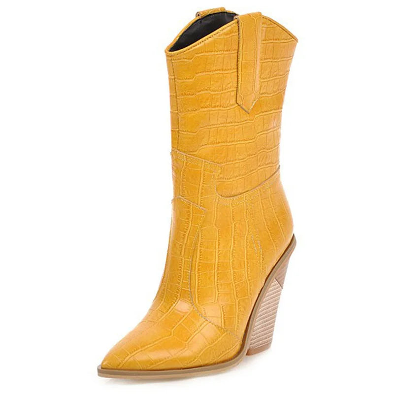 Croc Luxe Western Boots