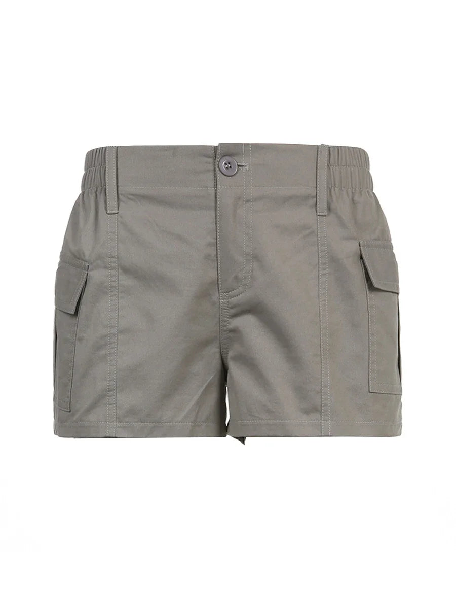 Off Duty Cargo Mini Shorts