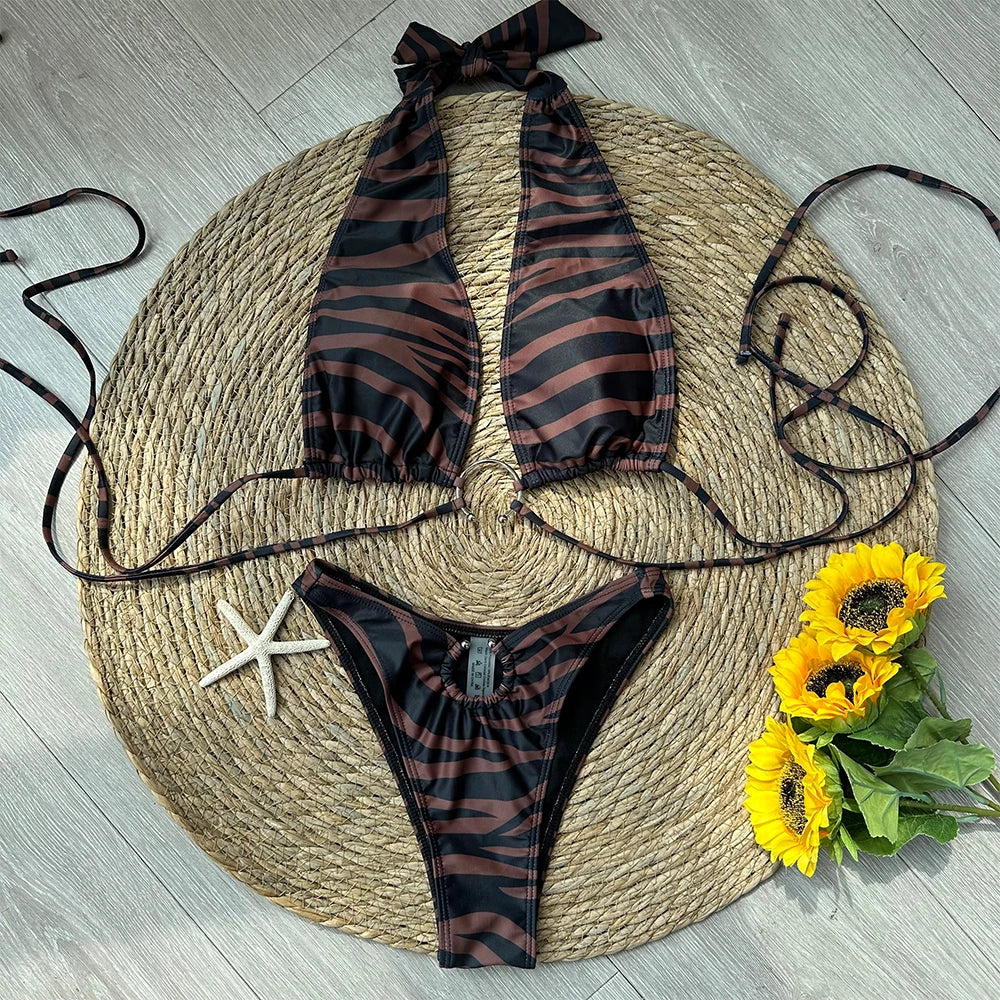 Midnight Siren Wrap Bikini