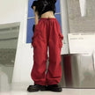 Mission Possible Oversized Cargo Parachute Pants