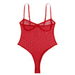 Love Language Sheer Heart Mesh Bodysuit