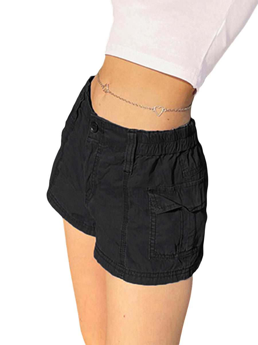 Off Duty Cargo Mini Shorts