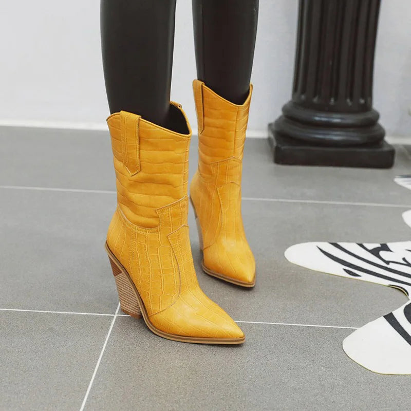 Croc Luxe Western Boots