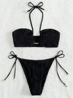 Crush Smocked Bikini Set