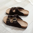 Golden Hour Double Strap Sandals