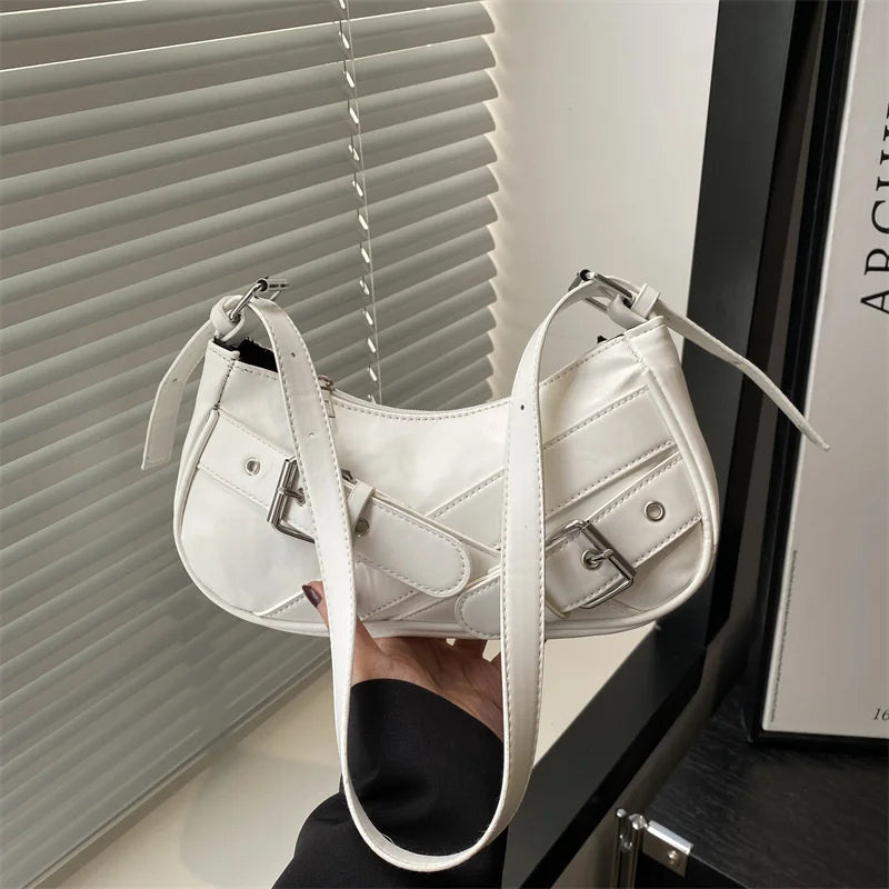 Buckle Shoulder Bag