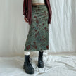 Willow Bloom Midi Skirt