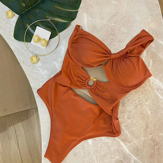 Golden Hour Cutout One-Piece