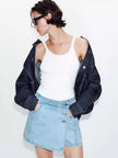 The Button Up Skort