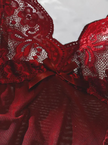 Envy Me Lace & Satin Babydoll & Thong Set