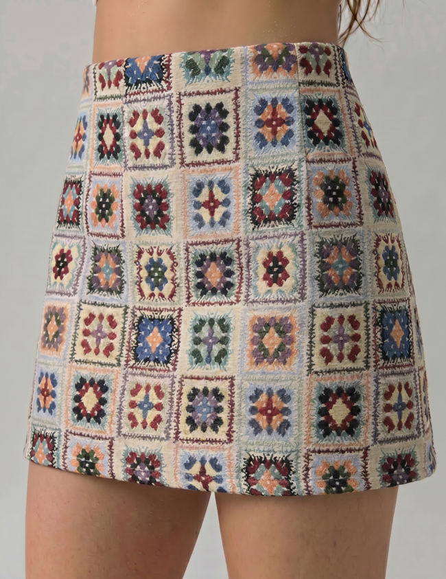 The Mosaic Maven Skirt