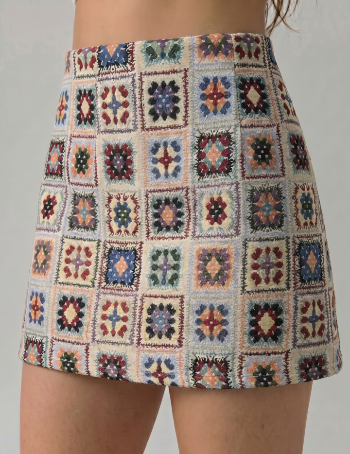 The Mosaic Maven Skirt