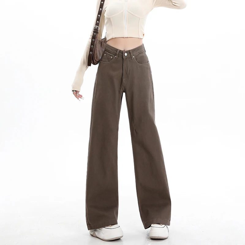 Mocha Muse Wide-Leg Jeans