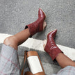 Croc Luxe Western Boots