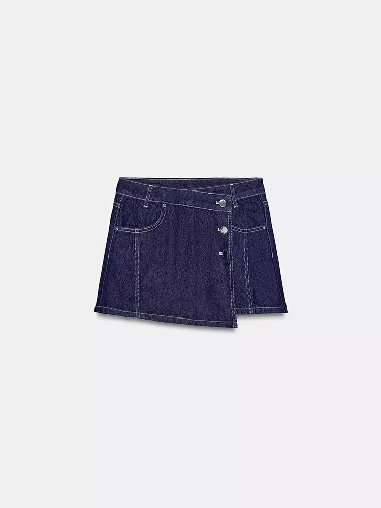 The Button Up Skort
