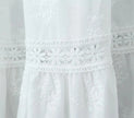 Ibiza Nights Embroidered Off Shoulder Crop & Maxi Skirt Set