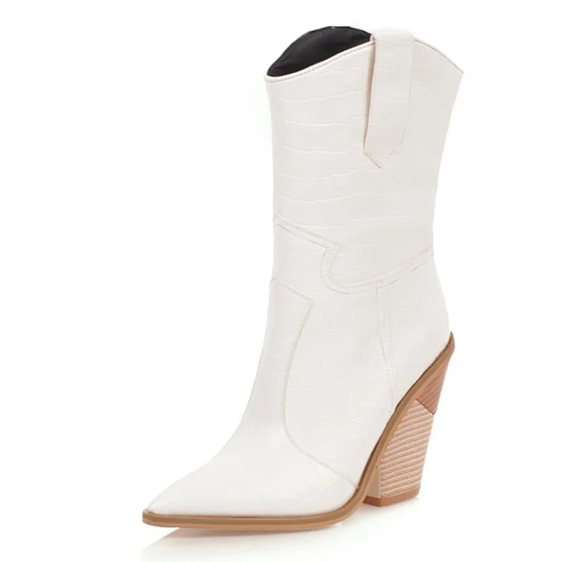 Croc Luxe Western Boots