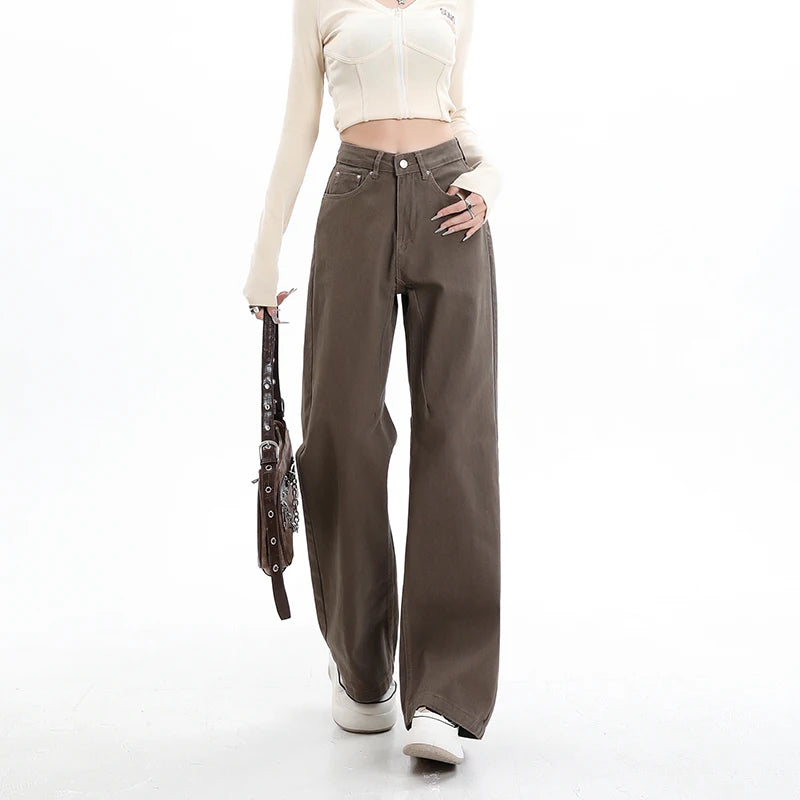Mocha Muse Wide-Leg Jeans