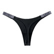 Rhinestone Cowgirl Embellished Waistband Thong
