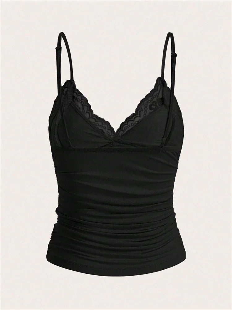 V Neck Lace Cami
