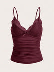 V Neck Lace Cami