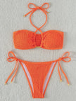 Crush Smocked Bikini Set