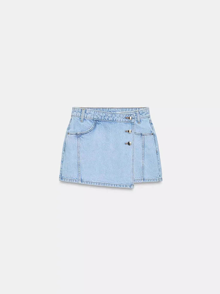 The Button Up Skort