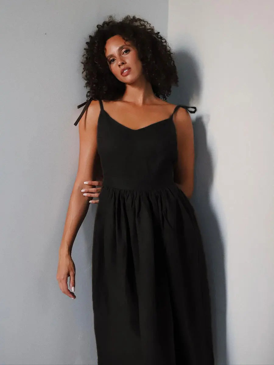Ocean Air Linen Dress