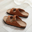 Golden Hour Double Strap Sandals