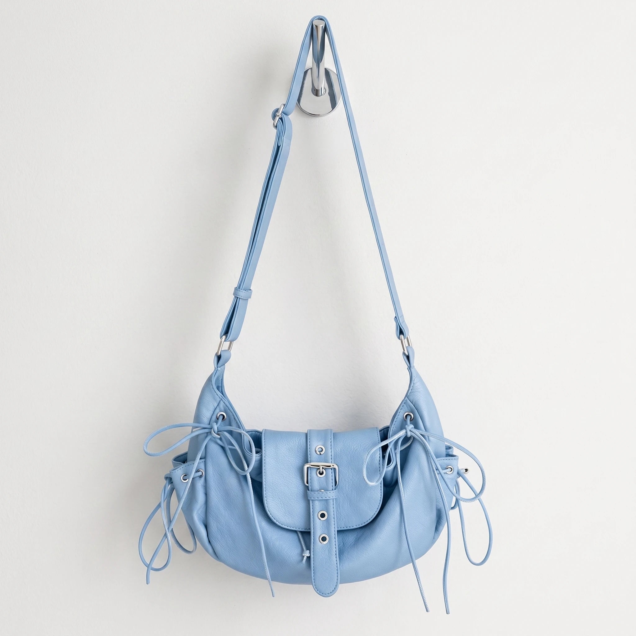The Wren Lace-Up Shoulder Bag