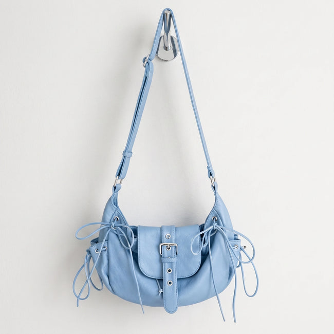 The Wren Lace-Up Shoulder Bag