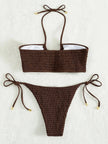 Crush Smocked Bikini Set