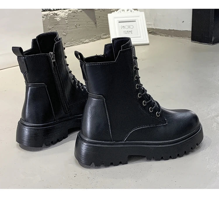 Midnight Combat Boots