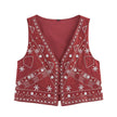 Embroidered Mirror Detail Two Piece Set
