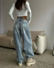 Too Cool For Rules Oversized Barrel Leg Jeans