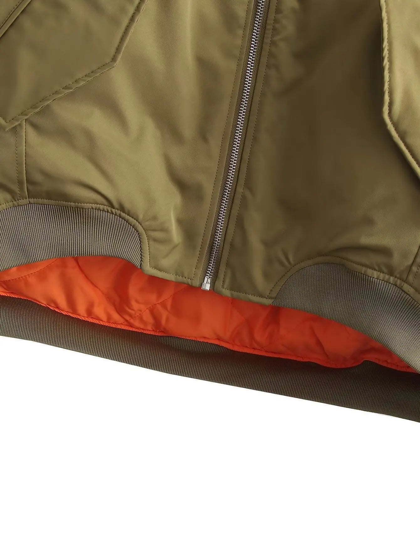 Off Duty Oversized Puffer Bomber Jacket