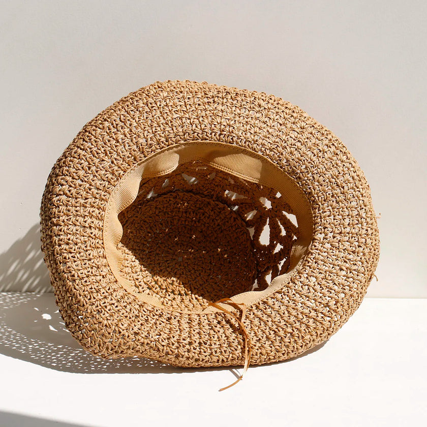 The Floral Crochet Sun Hat
