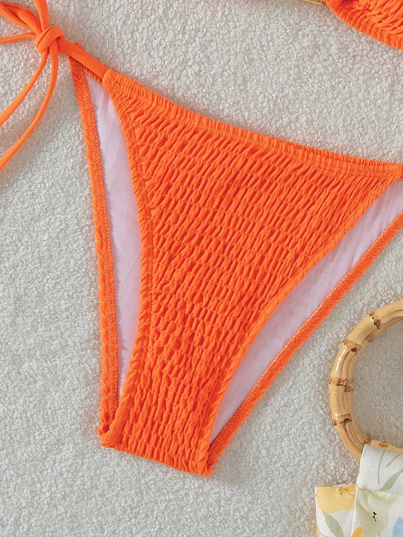 Crush Smocked Bikini Set