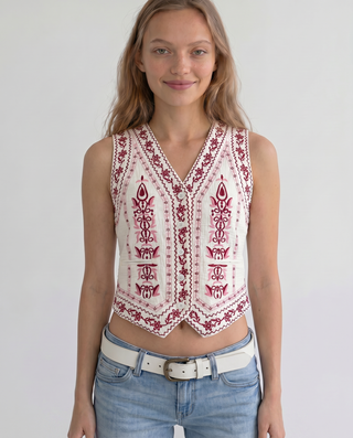 Andalusia Embroidered Vest