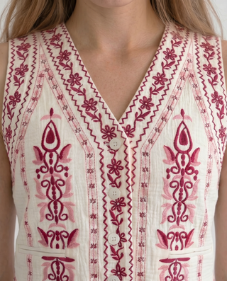 Andalusia Embroidered Vest